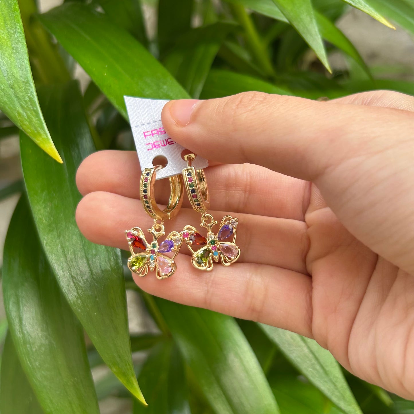 butterfly earrings