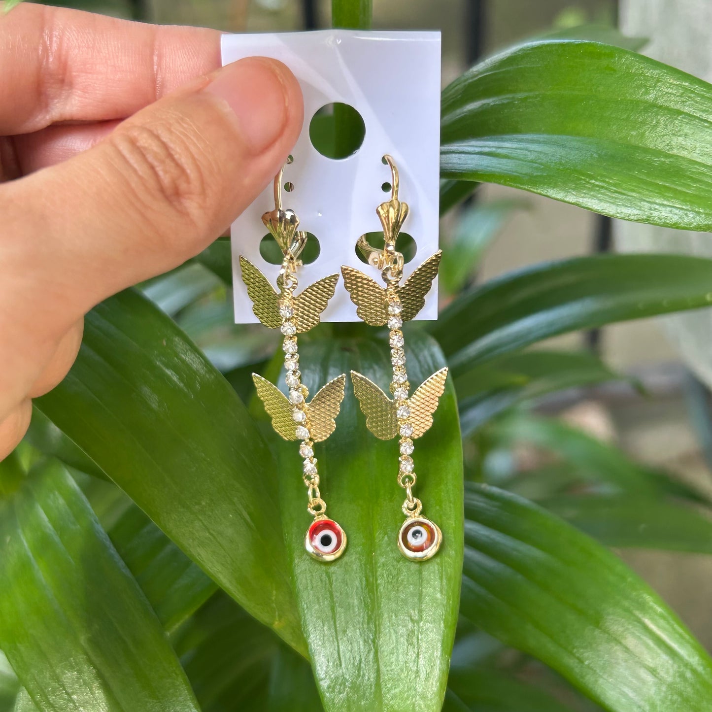 Long earrings