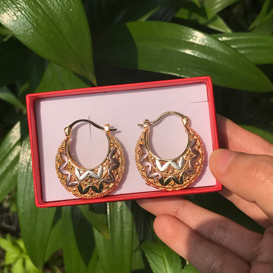 Hoop earrings