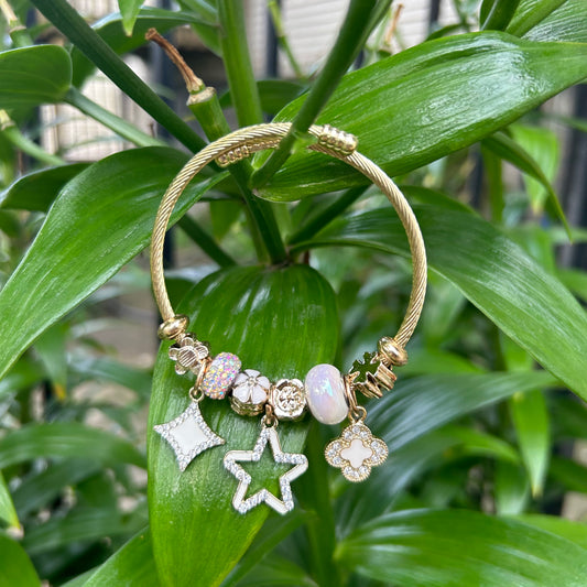 White Pandora bracelet