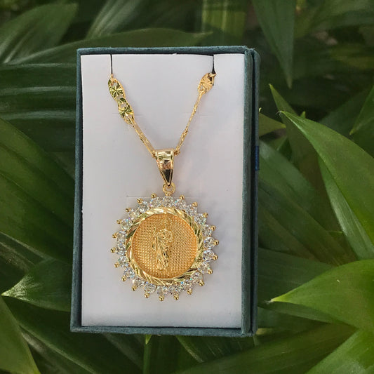 San Judas necklace