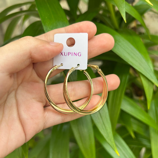 Hoop earrings