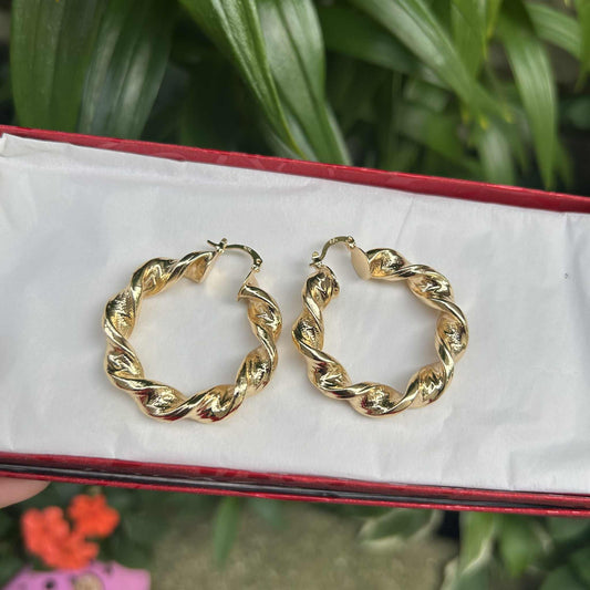 Hoop earrings