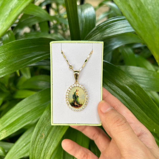 San Judas necklace