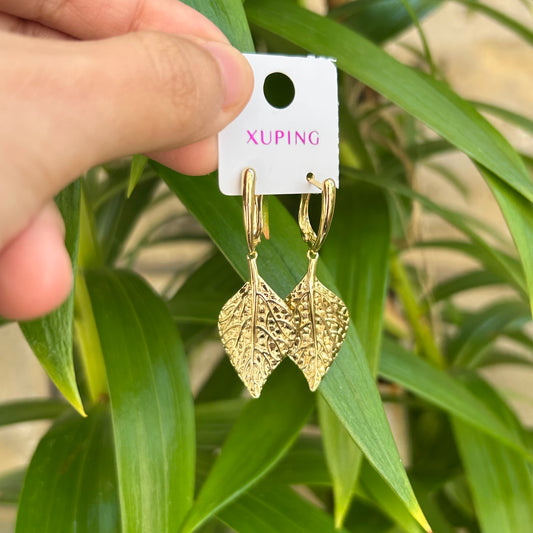 leaf earrings
