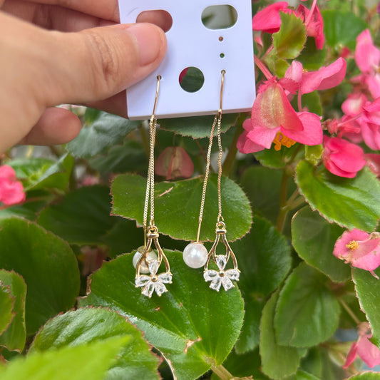 Long earrings