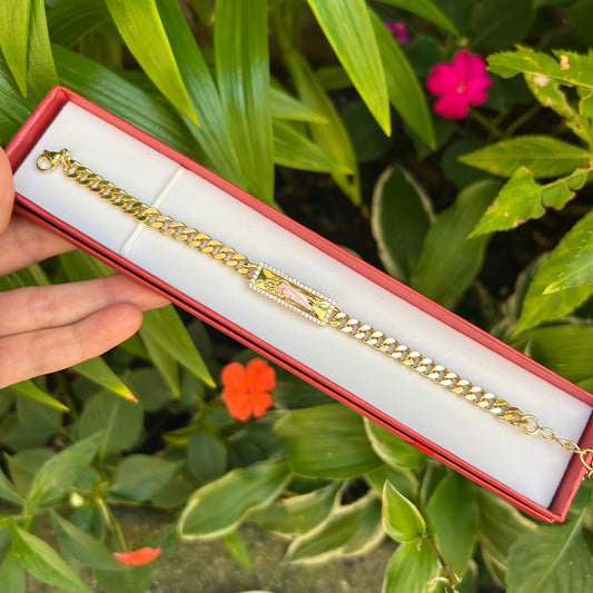 San Judas Cuban bracelet